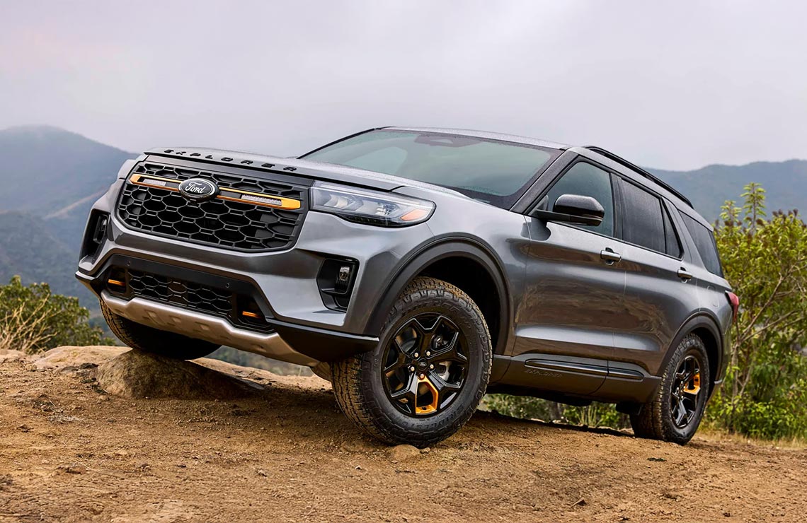 Offroad Explorer Ford Explorer Tremor Brings Off-Road Power Upgrade - BISER3A